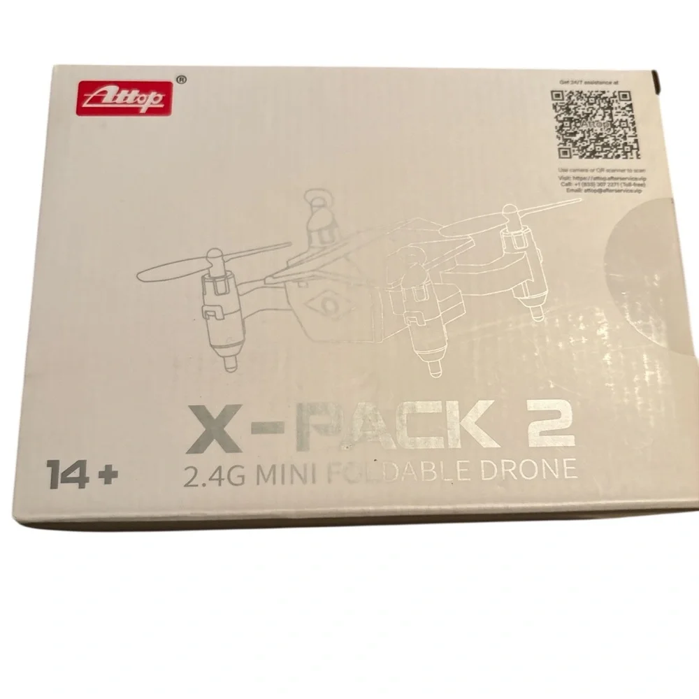 Attop X-Pack 2 Mini Foldable Drone Ages 14 and Up